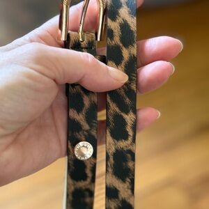 Steve Madden Leopard Print Women's Belt